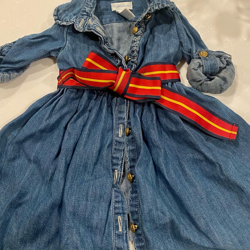 Ralph Lauren Baby Denim Dress